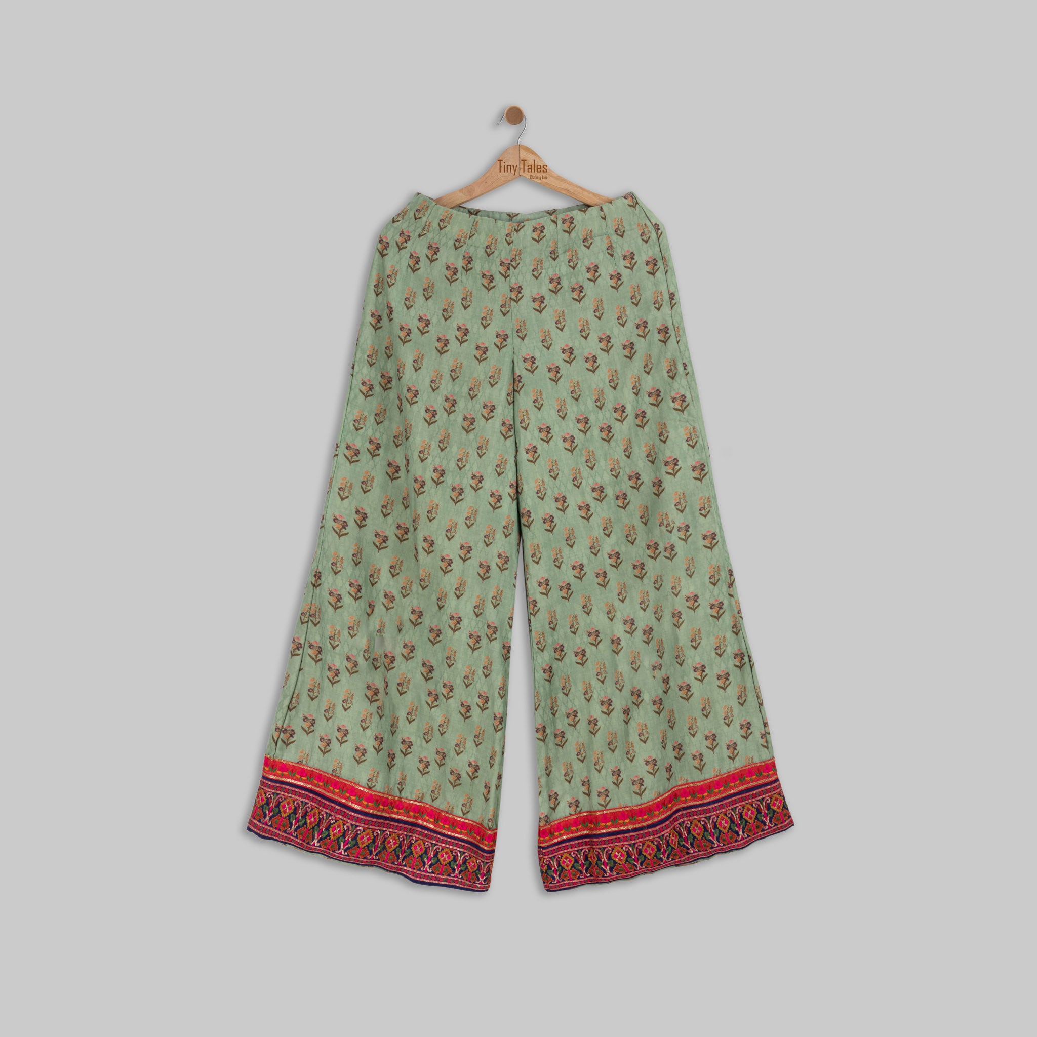 Multicolour Kurta with Printed Pants - Medium