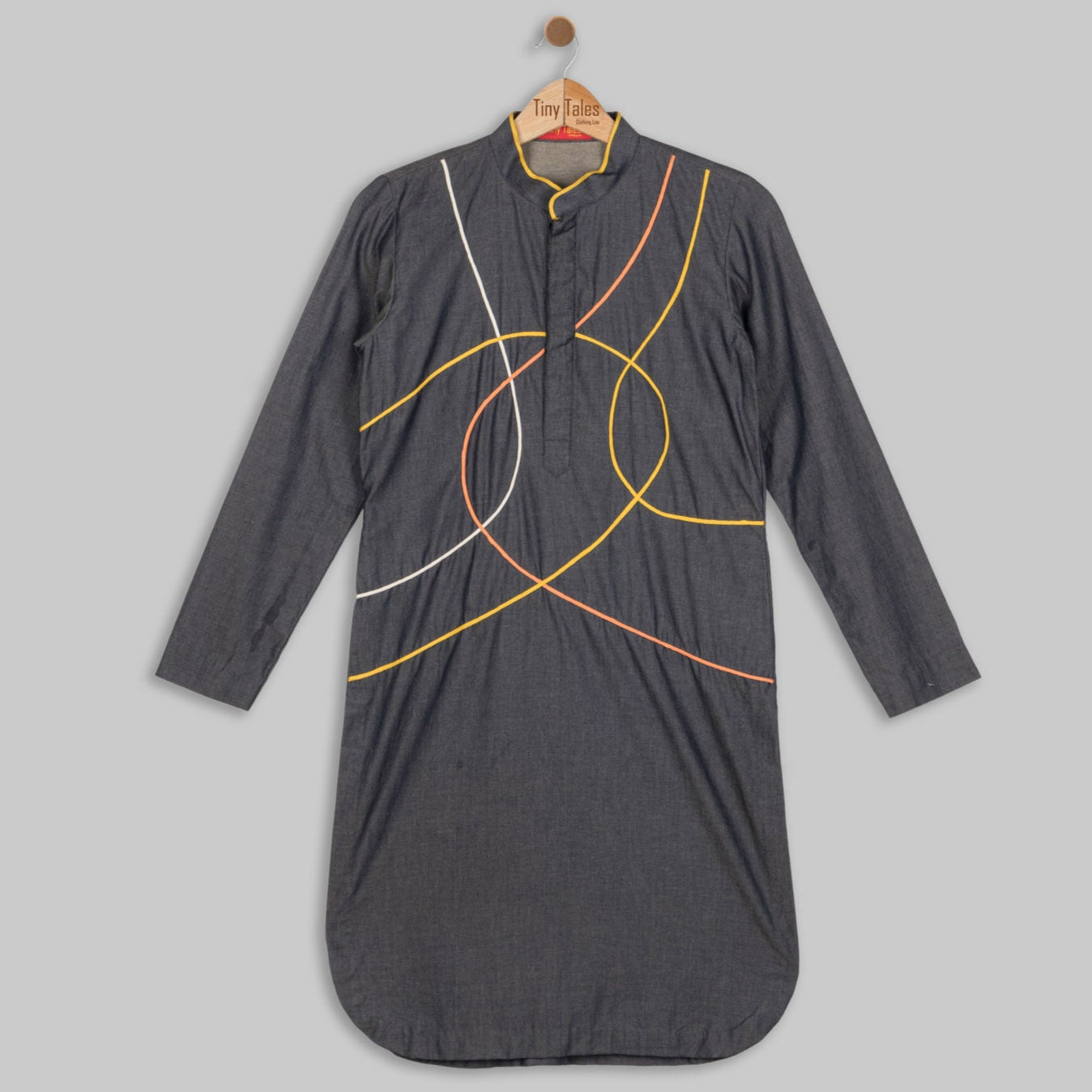 Denim Cord Kurta