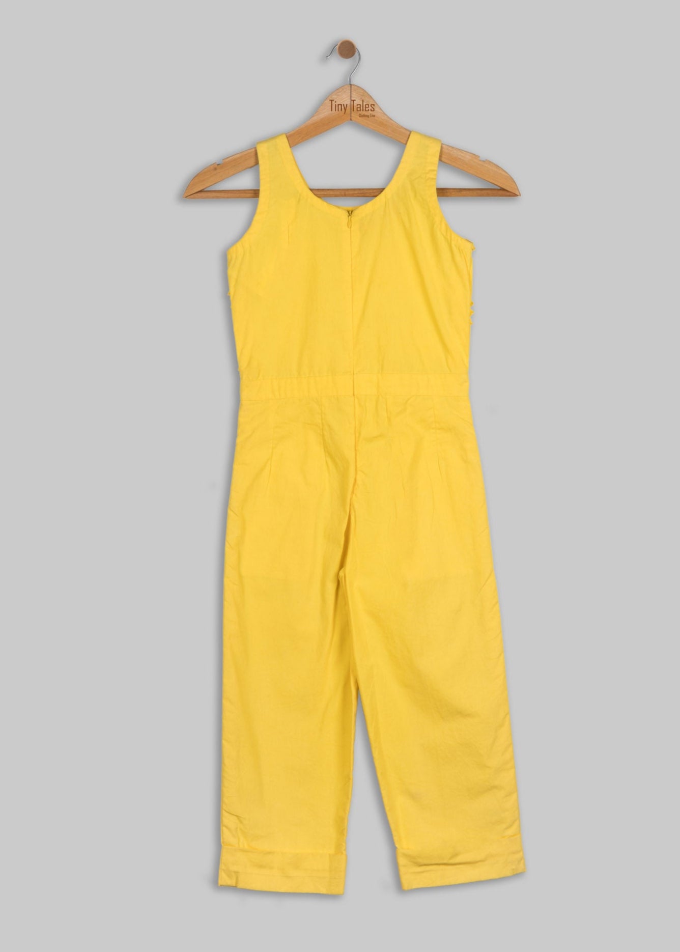 Yellow Frill Jumpsuit - 7 Yrs
