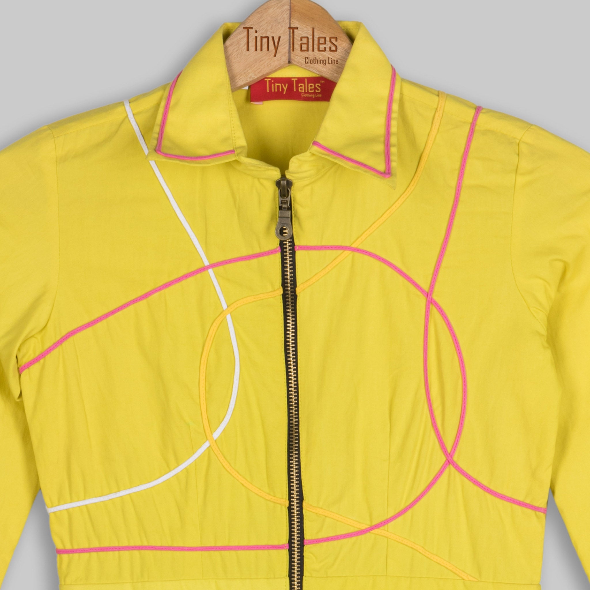 Yellow Cord Jumpsuit