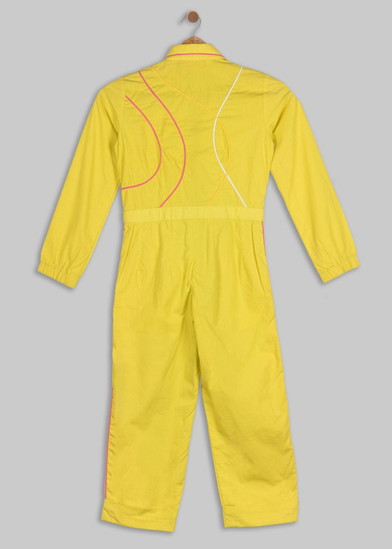 Yellow Cord Jumpsuit