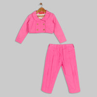 Pink Boxy Co-ord Set