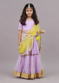 Lilac Ghagra Set - 2 Yrs / 7 Years