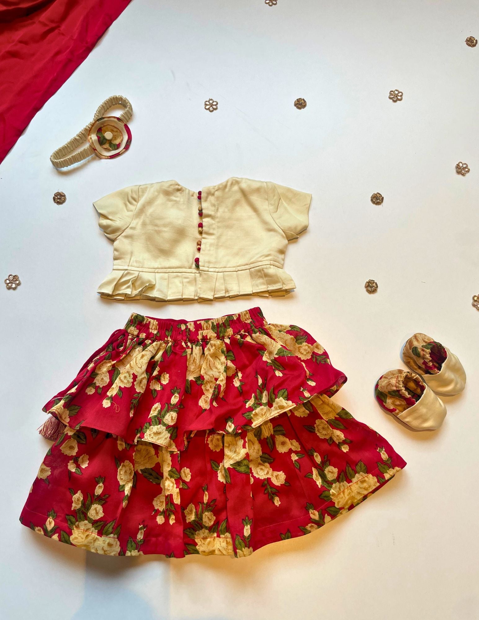 Floral Jamna Set