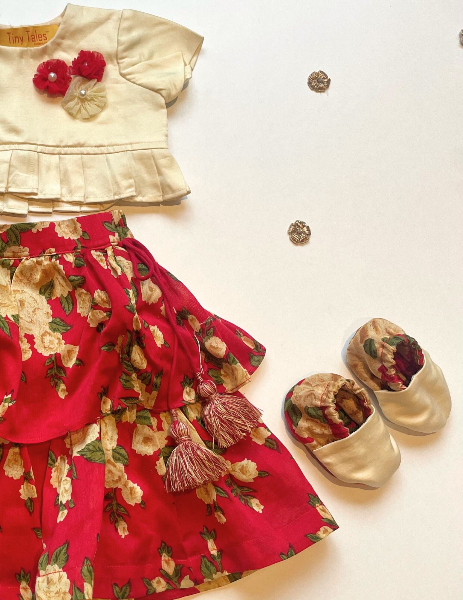 Floral Jamna Set