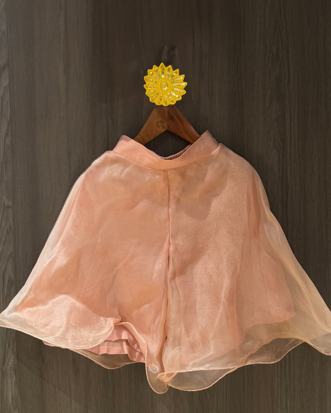 Baby Pink Peter Pan Collared Lehenga Set