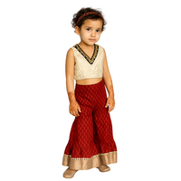 Crop Top with Sharara - 3 Yrs