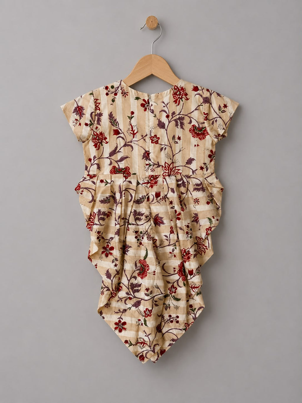 Floral Printed Dhoti Suit