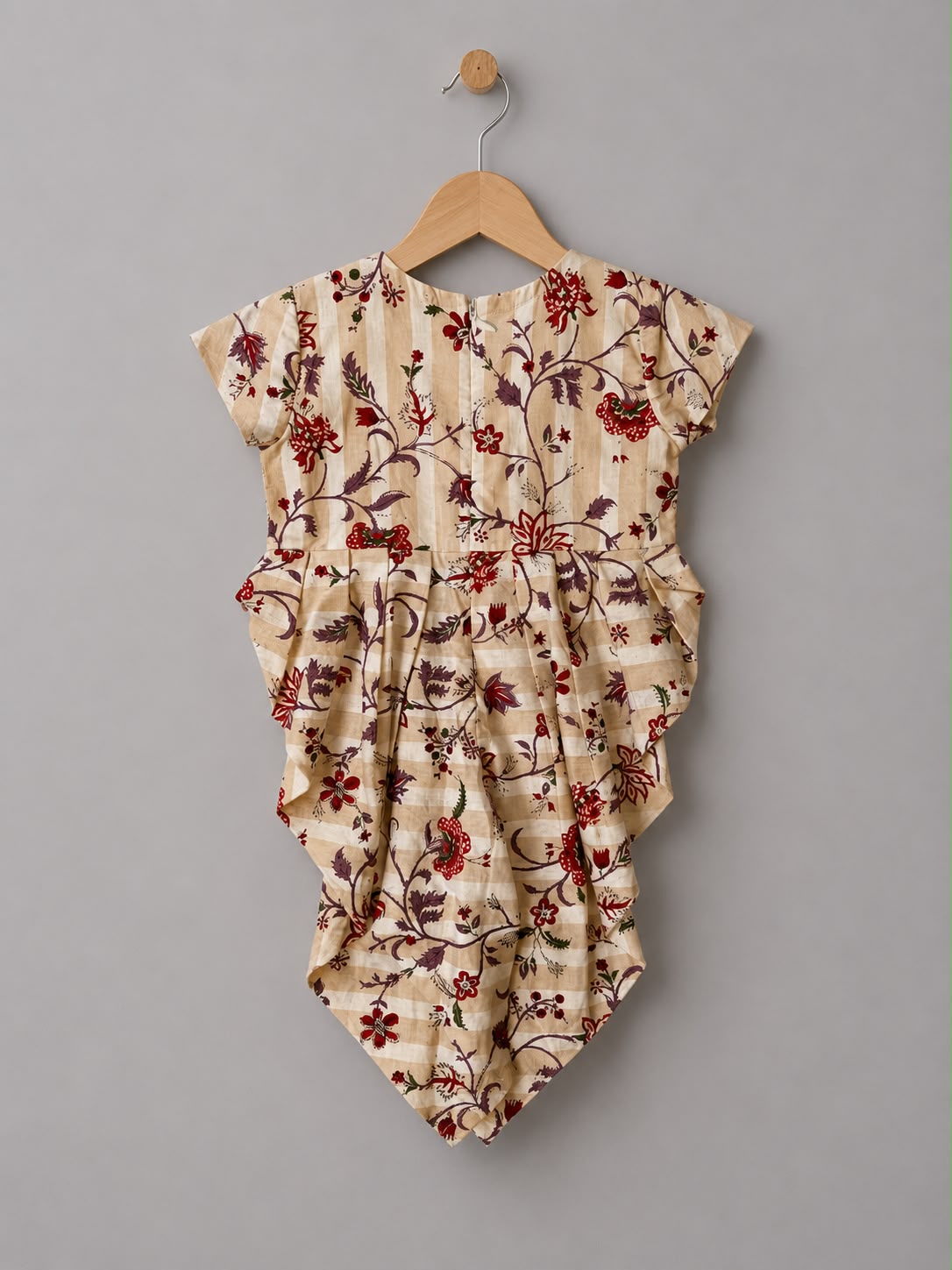 Floral Printed Dhoti Suit