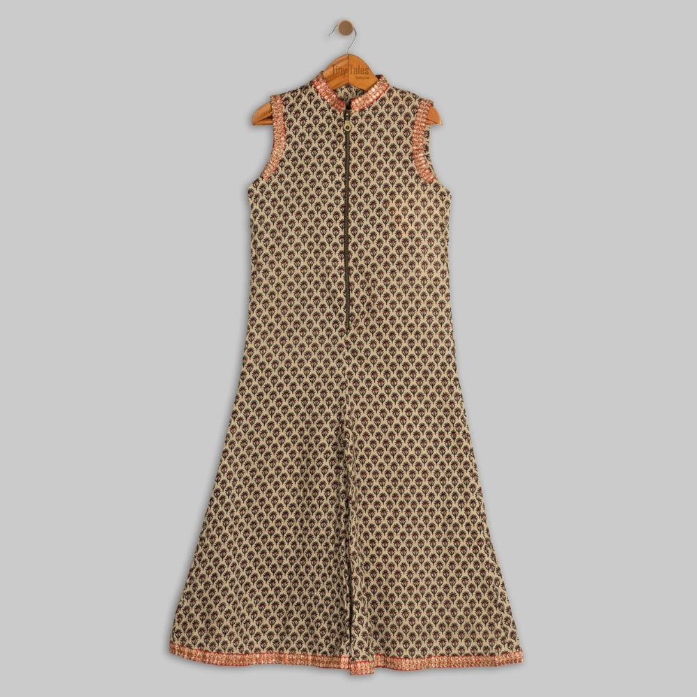 Cotton Printed Jumpsuit