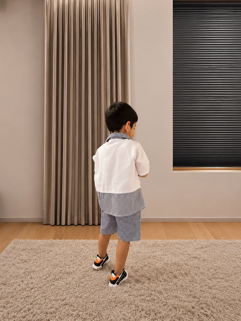 Two-Toned Pinstripes Set