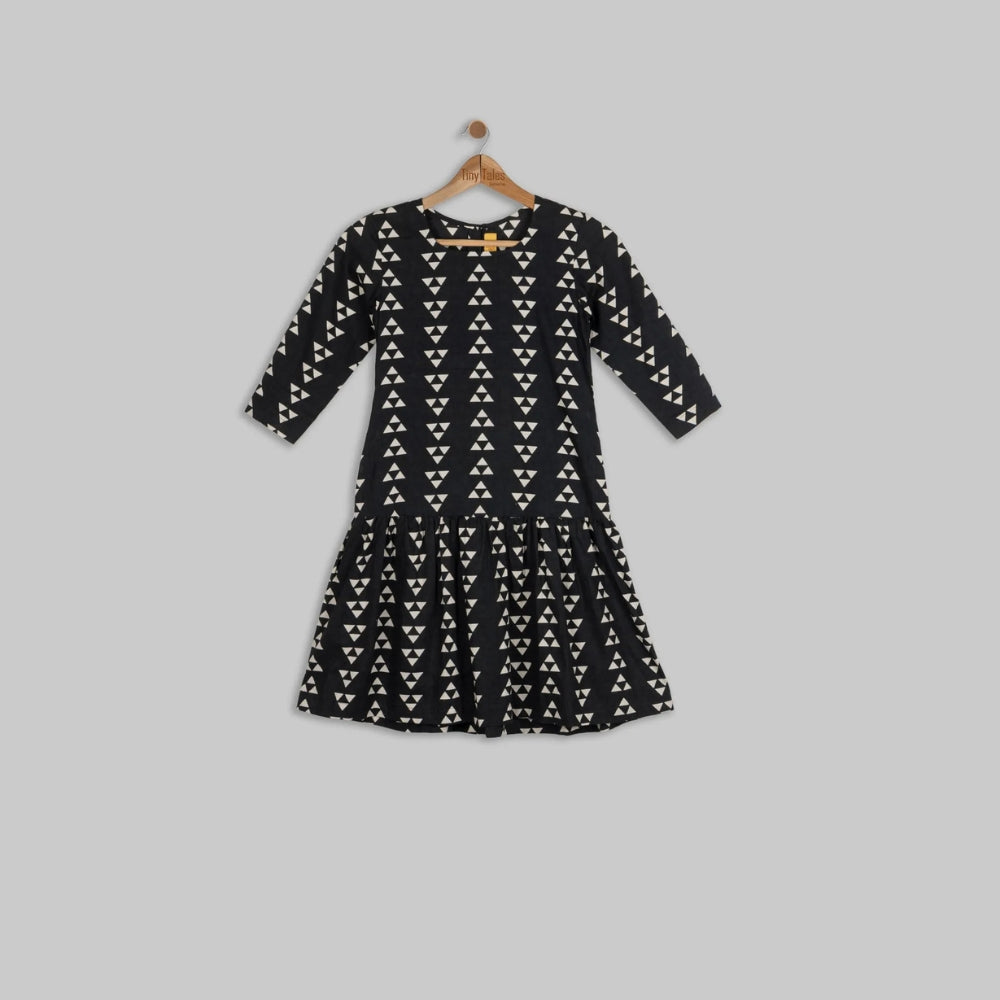 Black Flair Frock