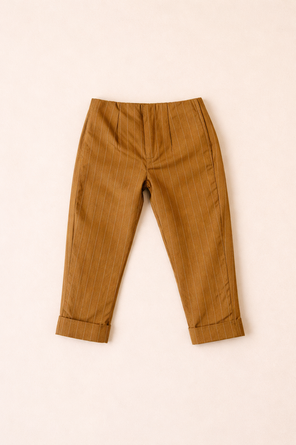 Brown Pinstripe 3 piece Semi Formal Set