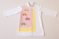 Pink-Yellow Cars Flap Set