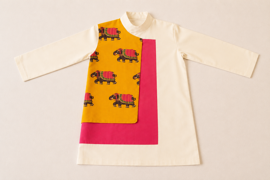 Elephant Print Flap Set