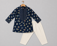 Mickey Mouse Printed Kurta Set