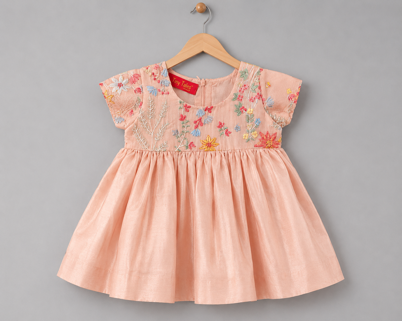Pink Floral Frock