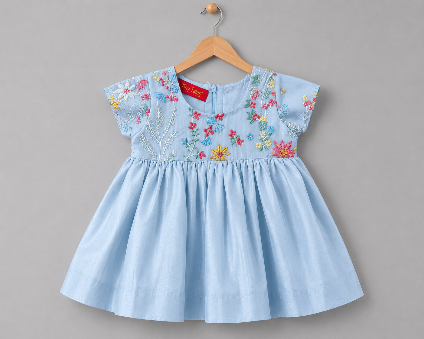 Blue Floral Frock