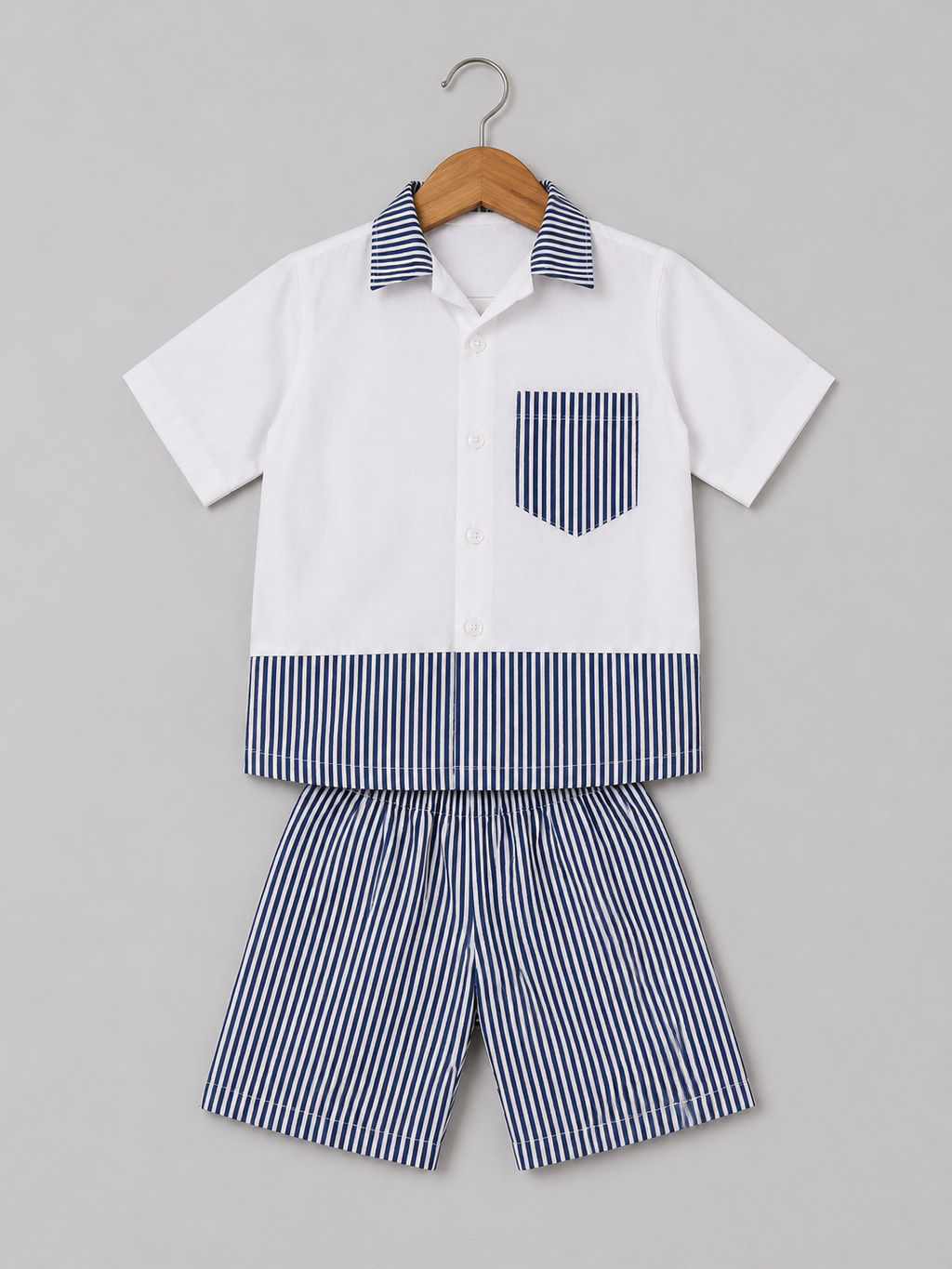 Two-Toned Pinstripes Set