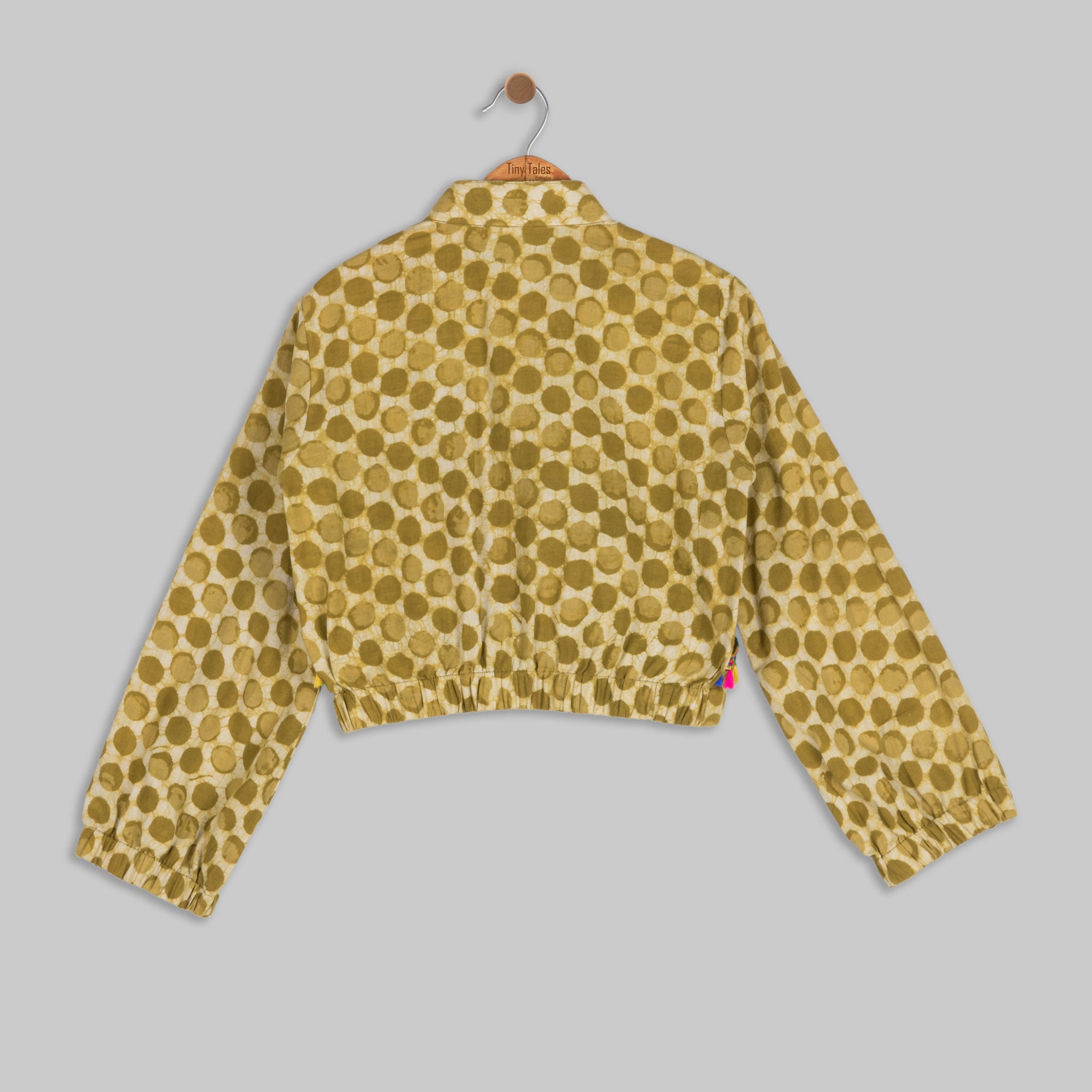 Olive Dabu Jogger Co-Ord Set - 1 - 5 Yrs