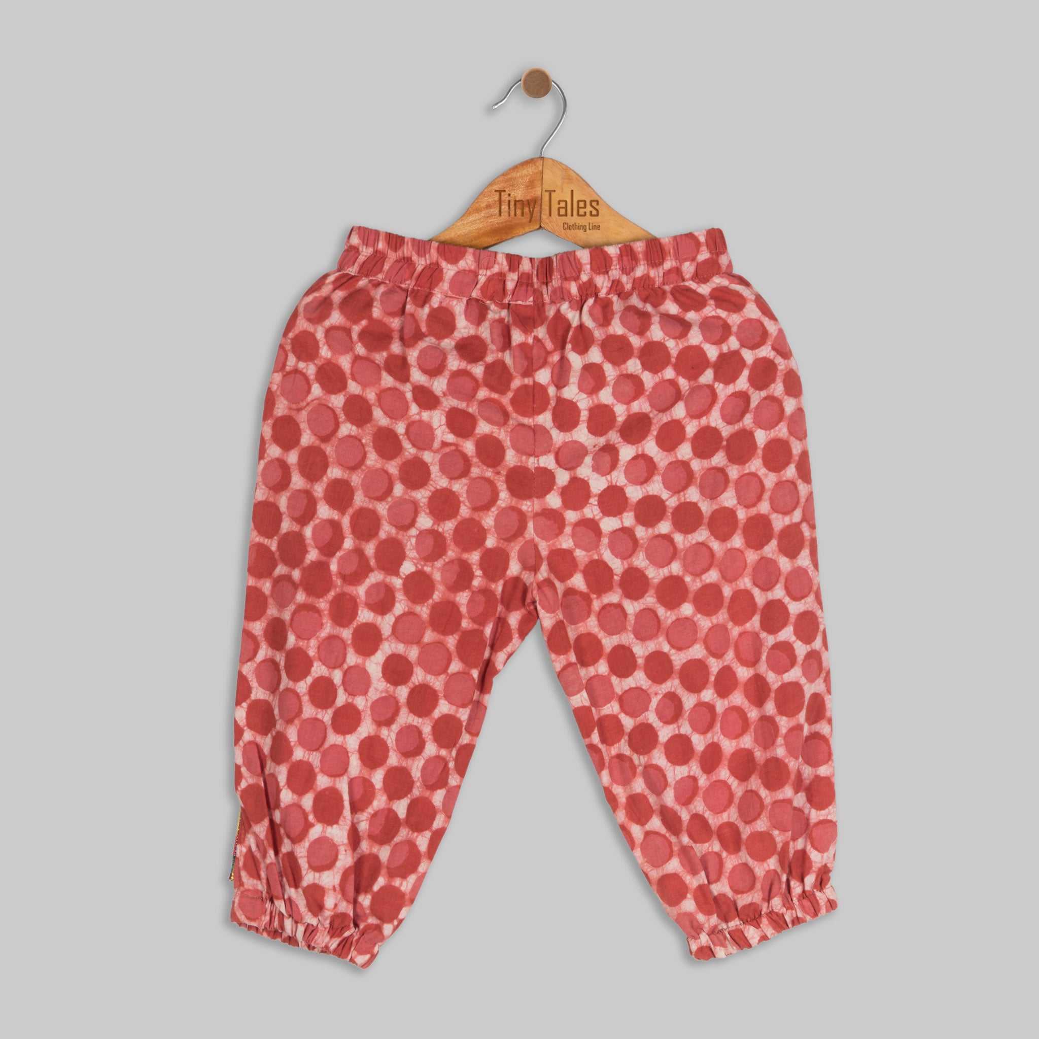 Pink Dabu Jogger Set- 2 Yrs/ 12 Yrs
