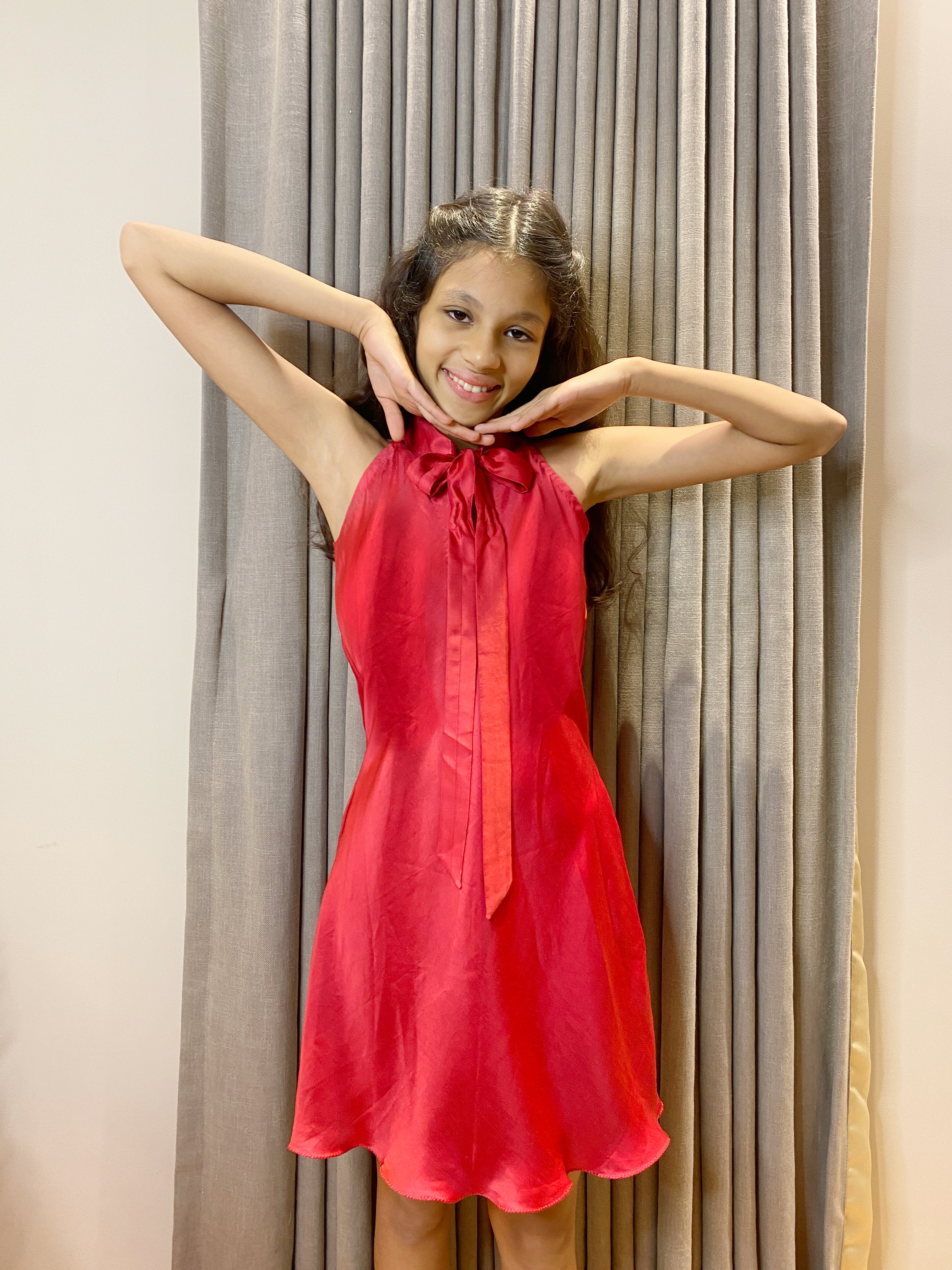 Scarlet Bow Dress
