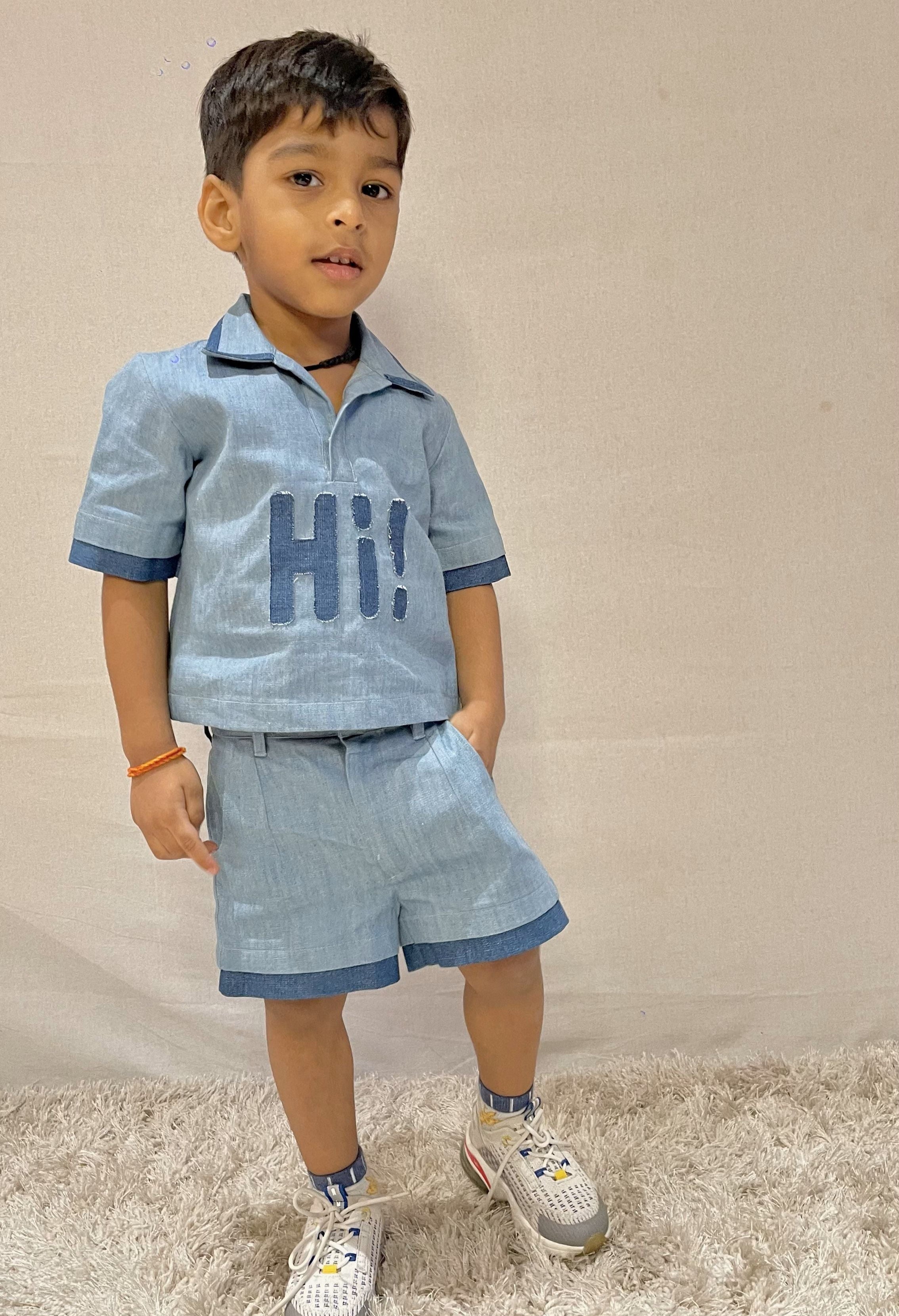 Hi There Denim Set