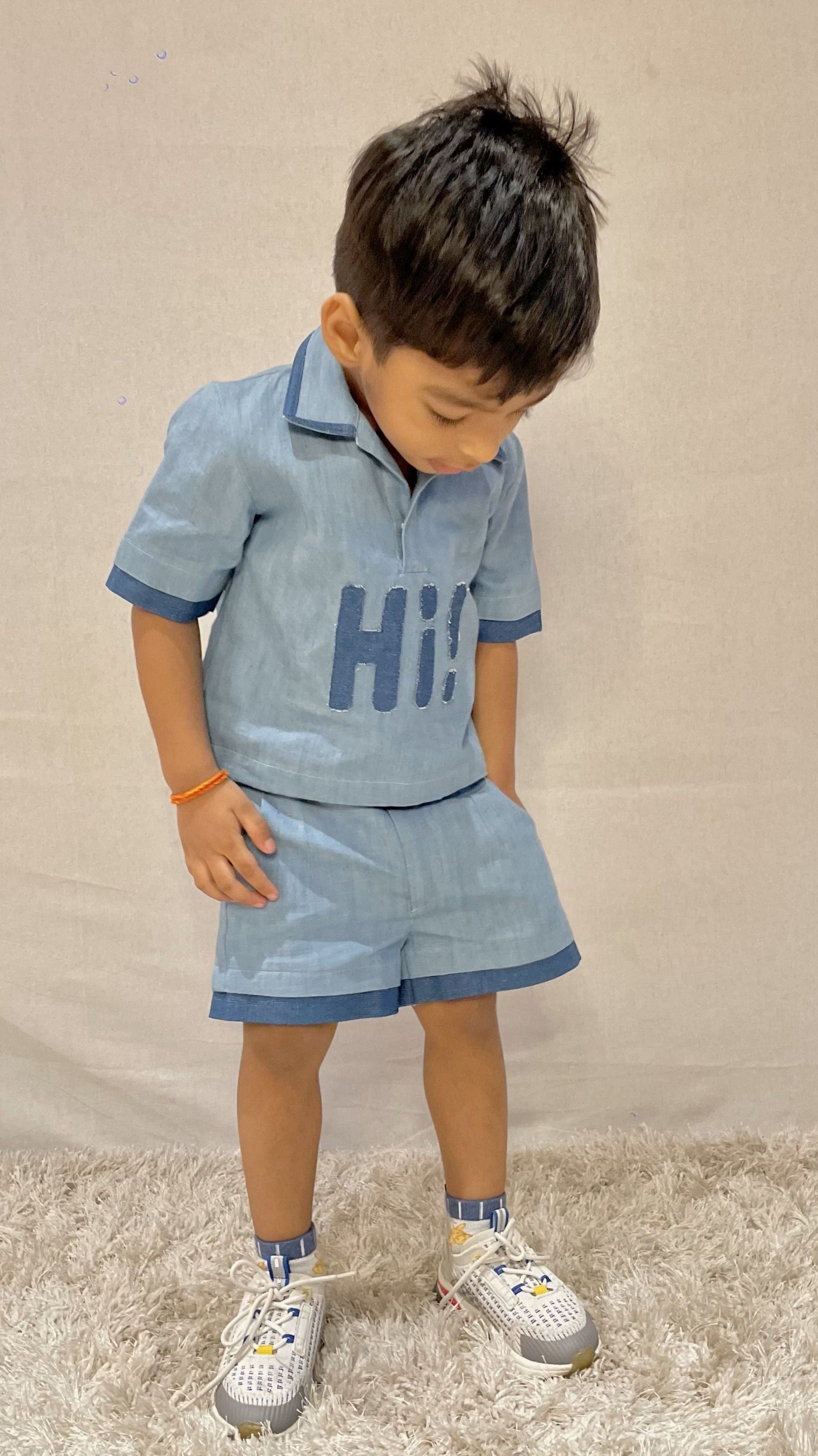 Hi There Denim Set