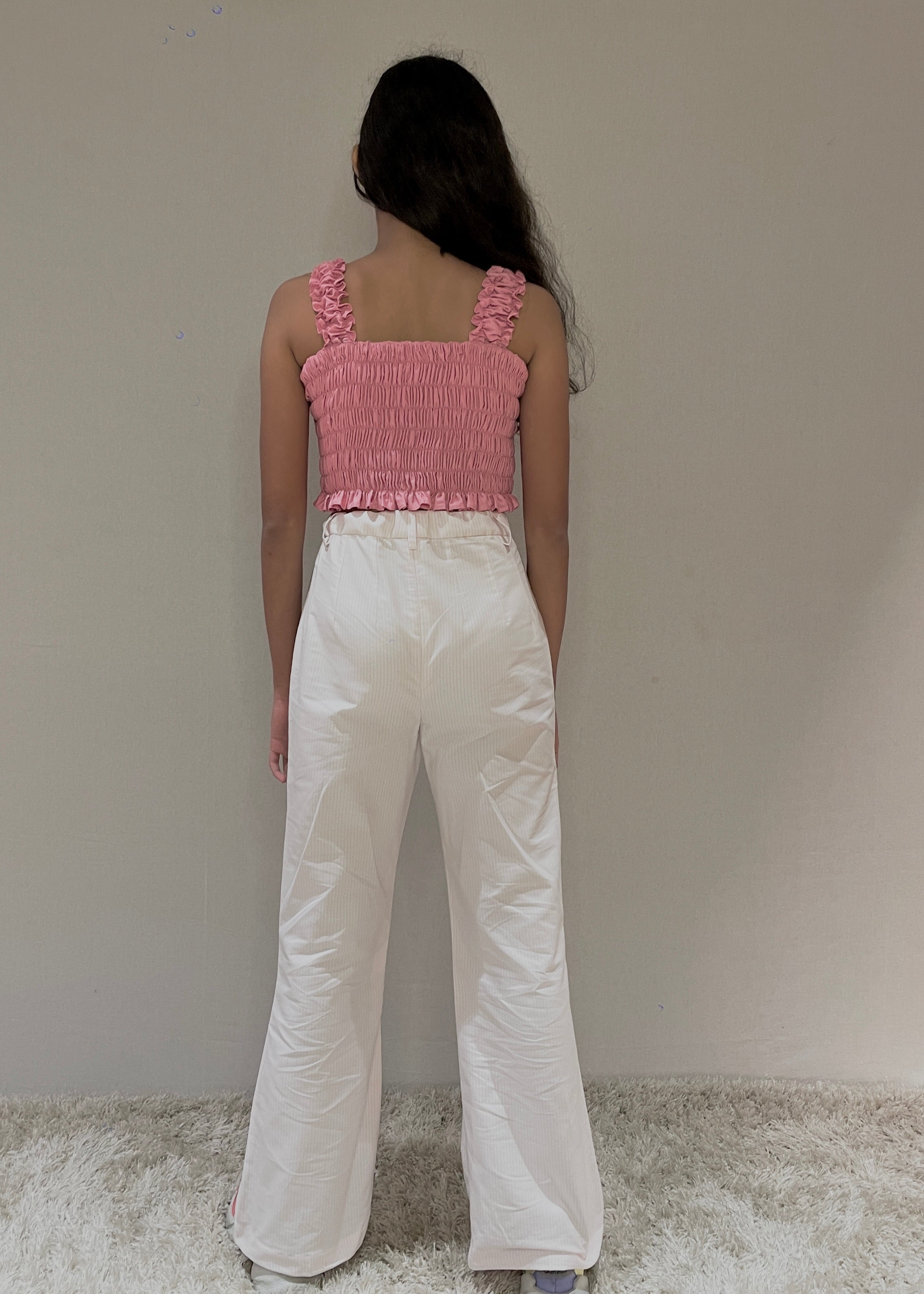 Smocking and Stripes Set
