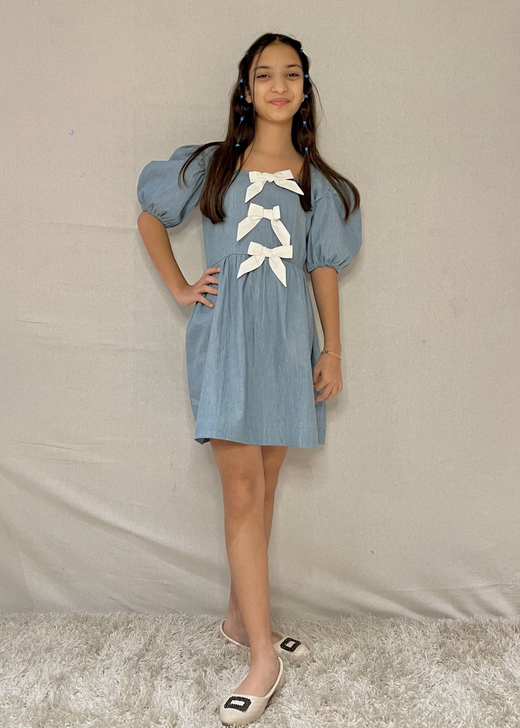 Korean Bow Dress