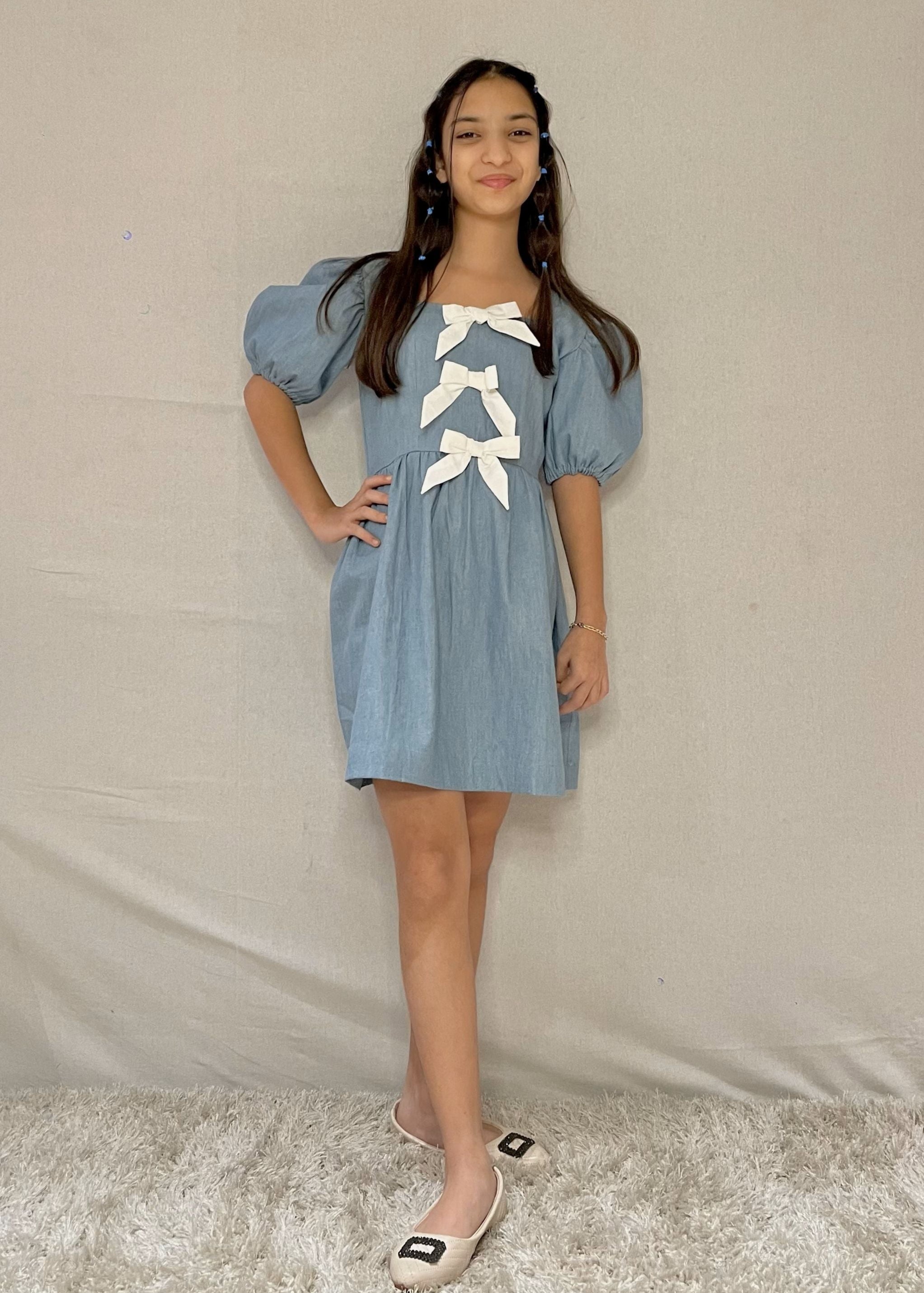Korean Bow Dress