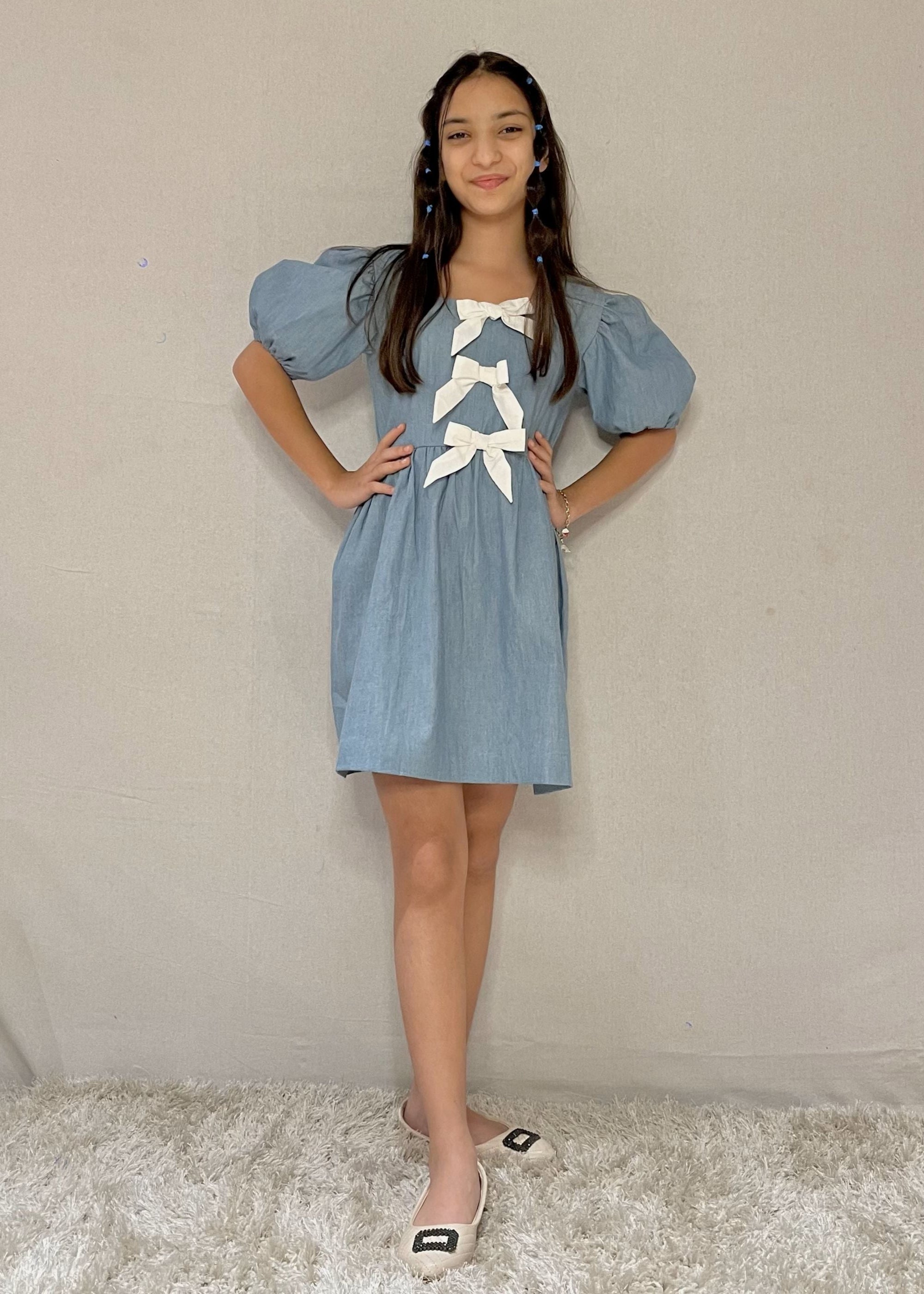 Korean Bow Dress