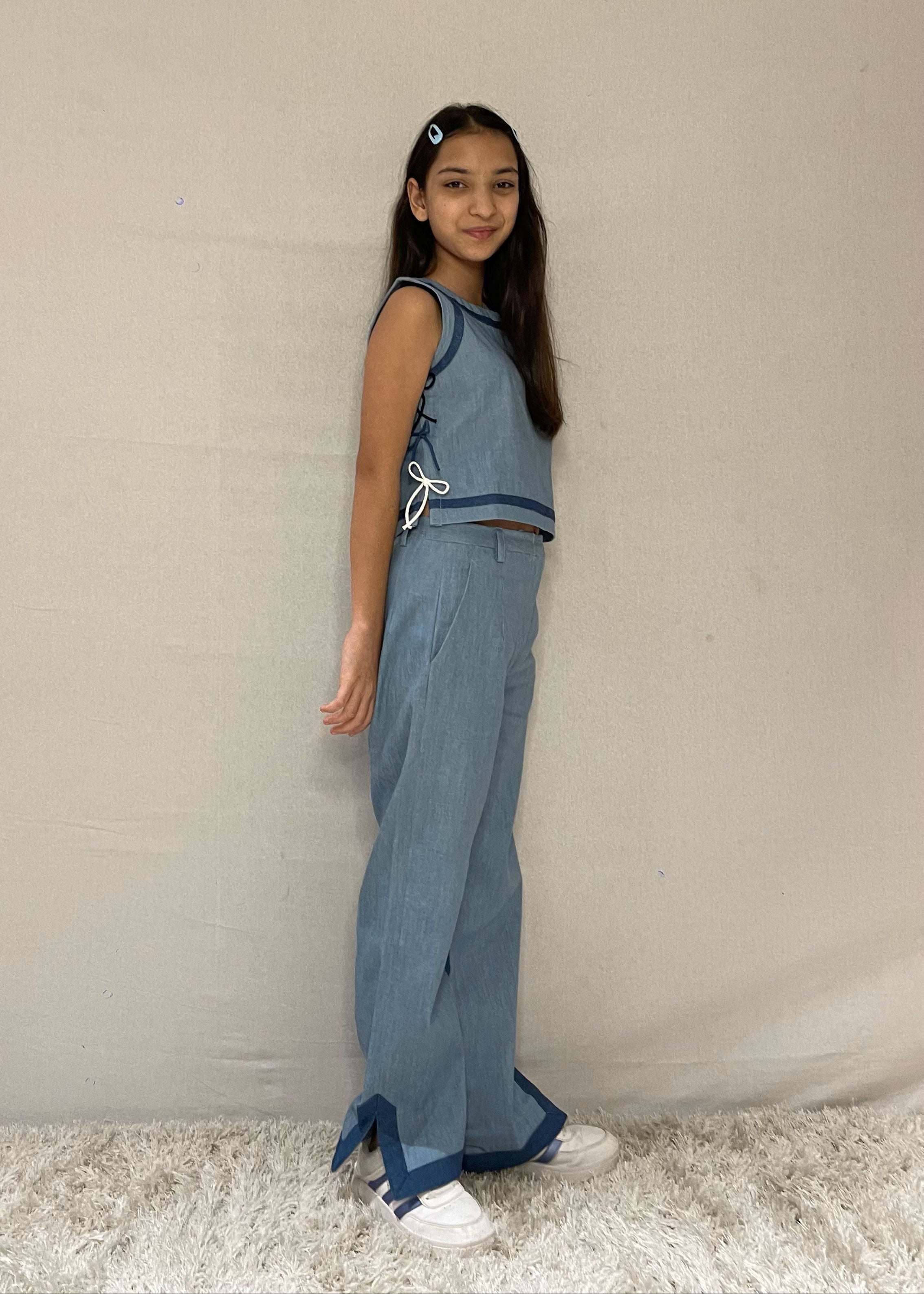 Shades of Blue Korean Set