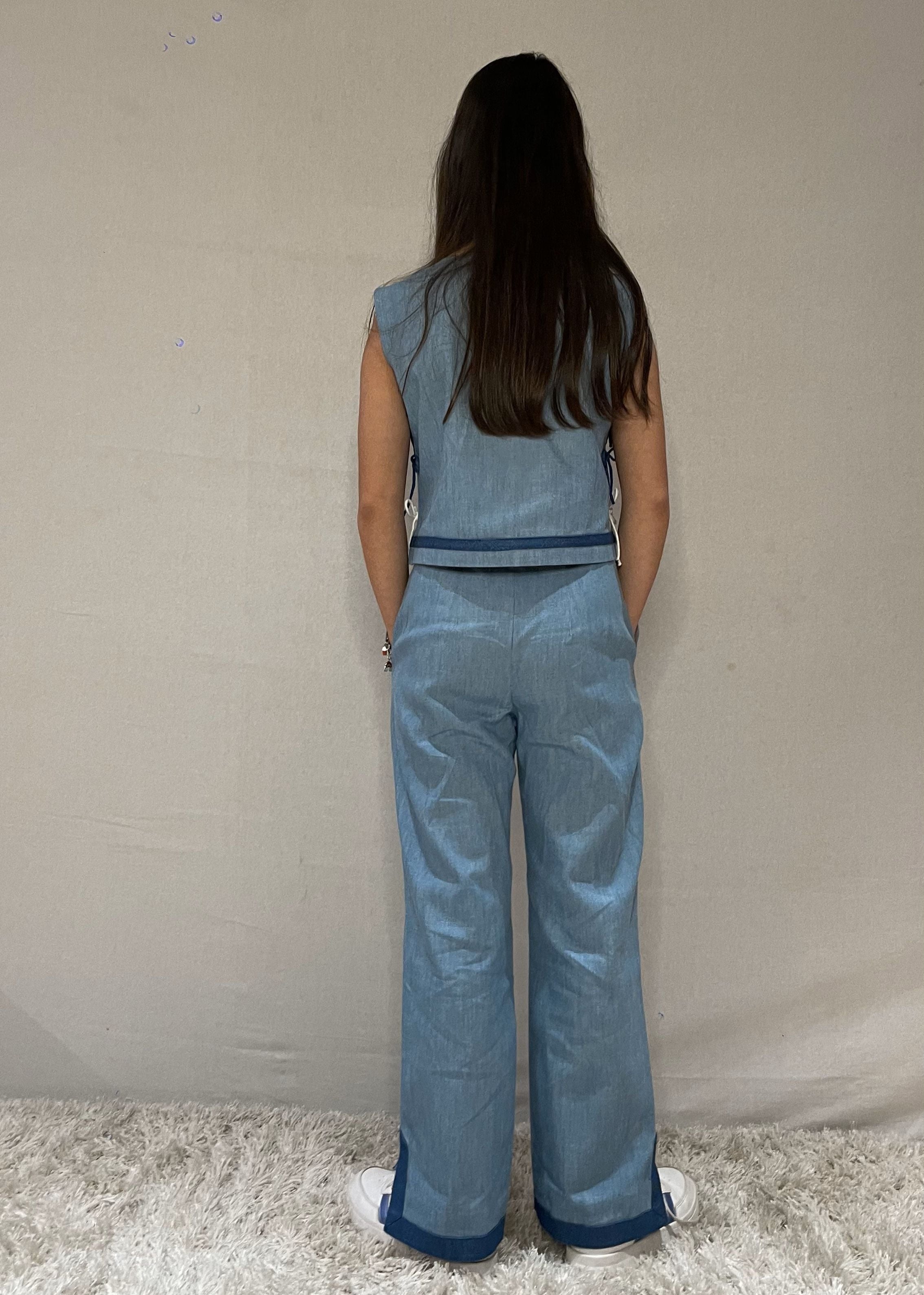 Shades of Blue Korean Set