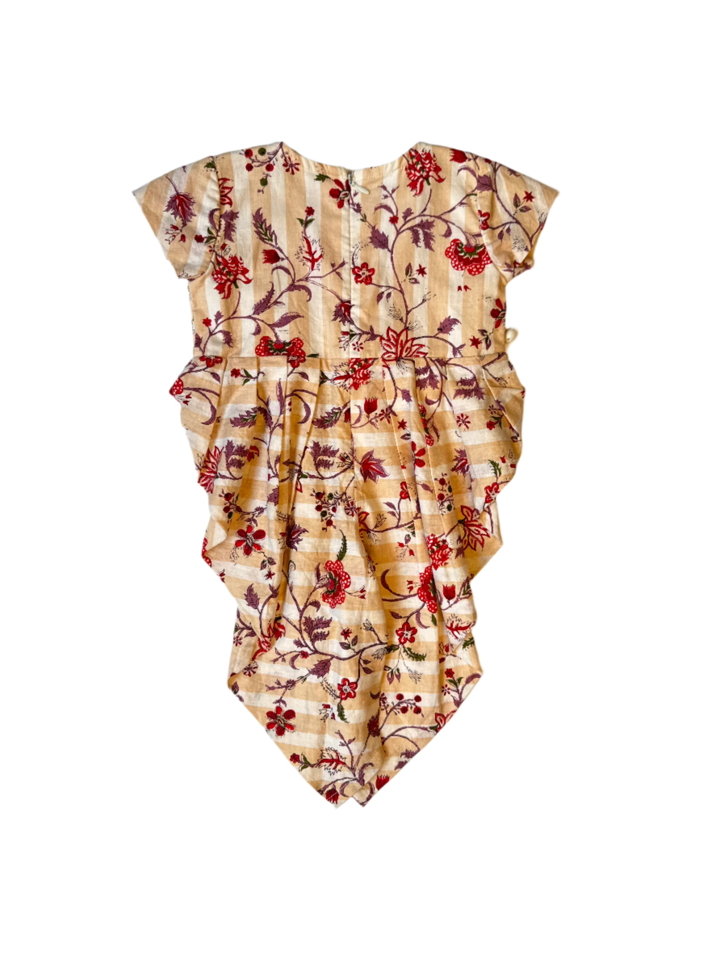 Floral Printed Dhoti Suit