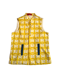 Taxi Print Waistcoat
