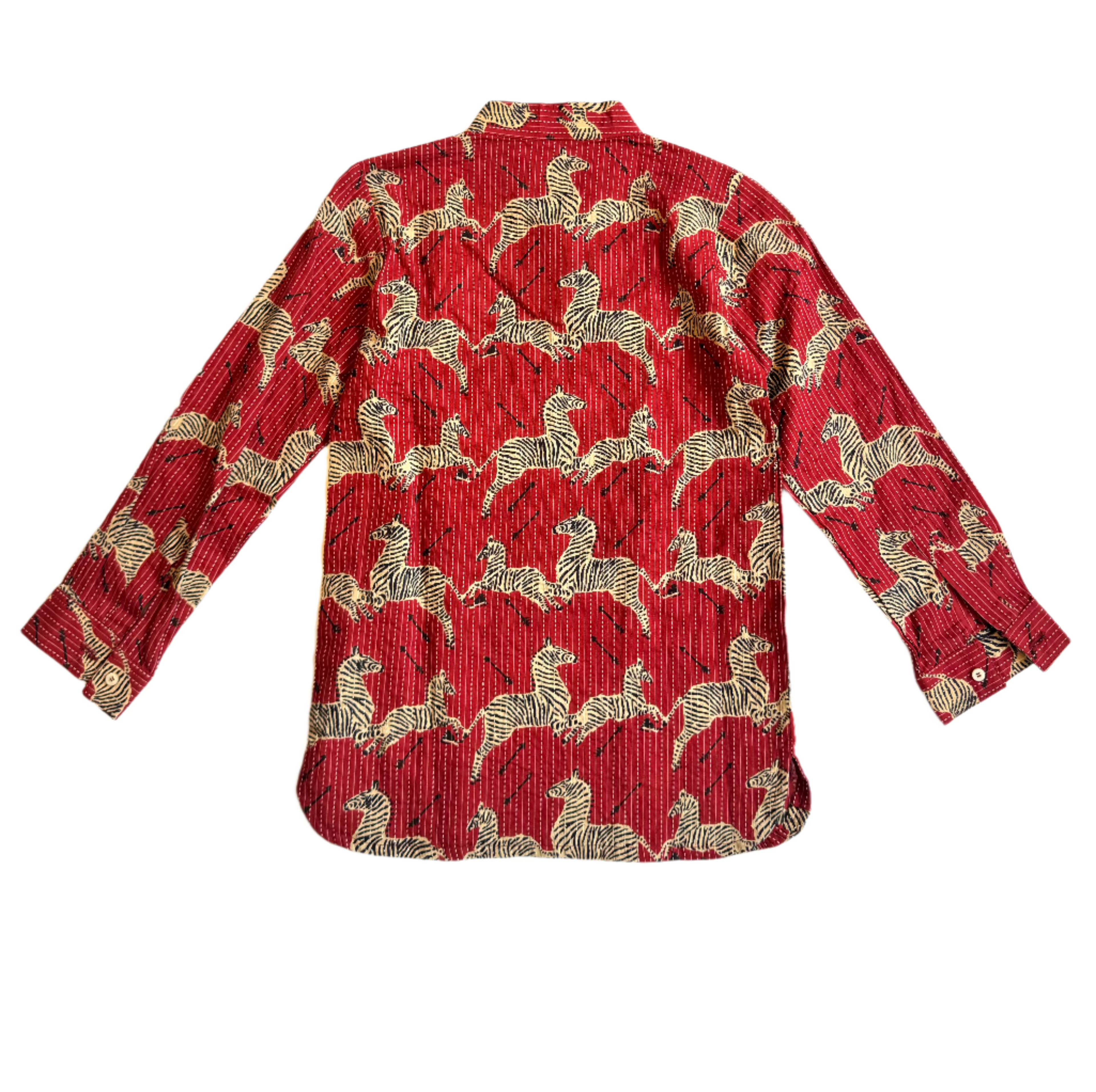 Zebra Printed Kurta Set