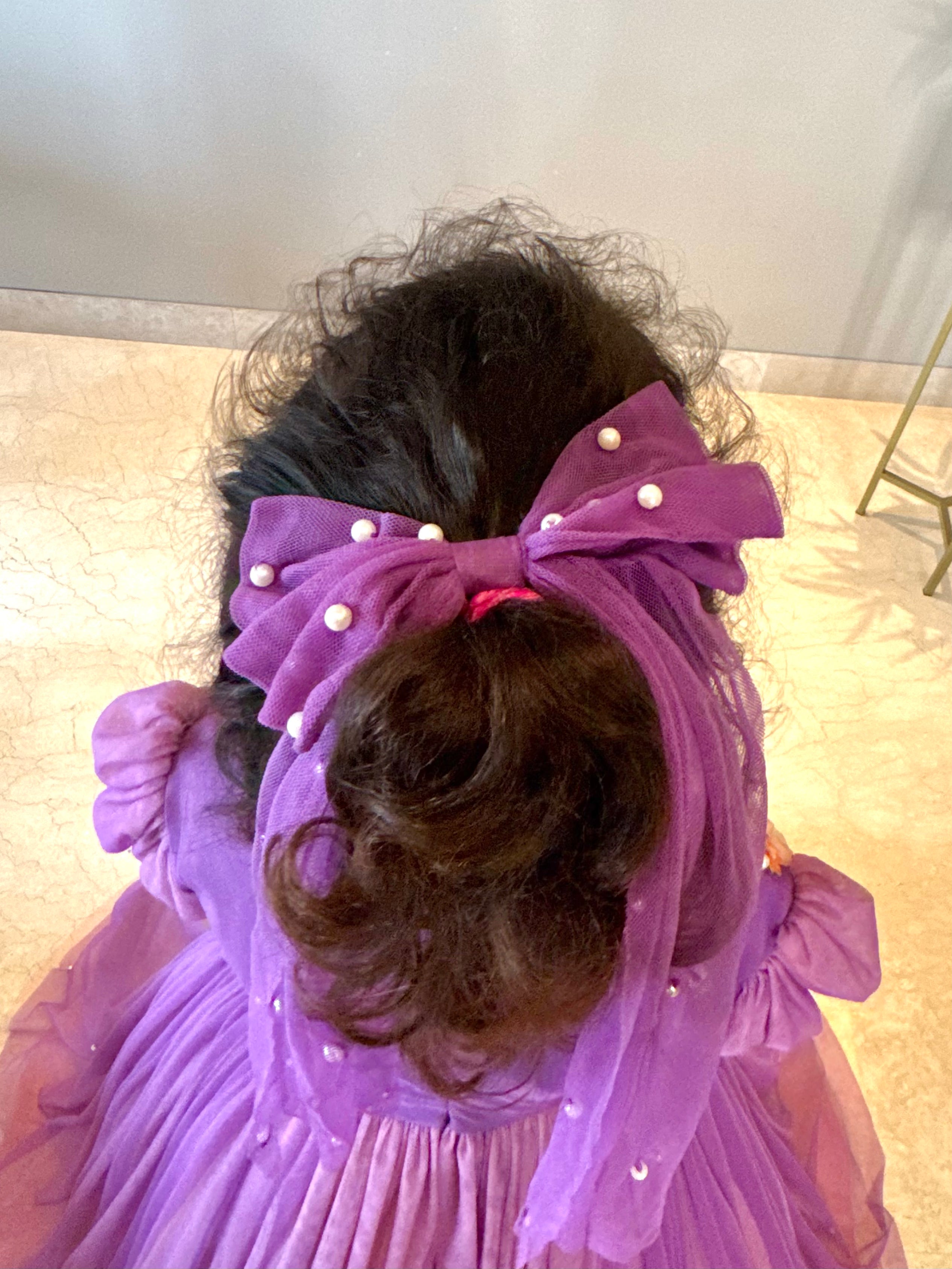 Custom Purple Gown