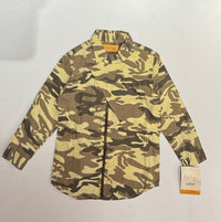 Military Print Flap Shirt