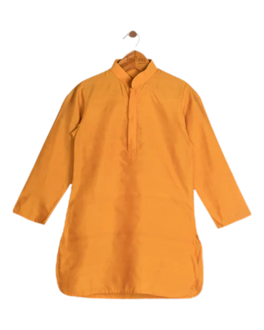 Mustard Cotton Kurta