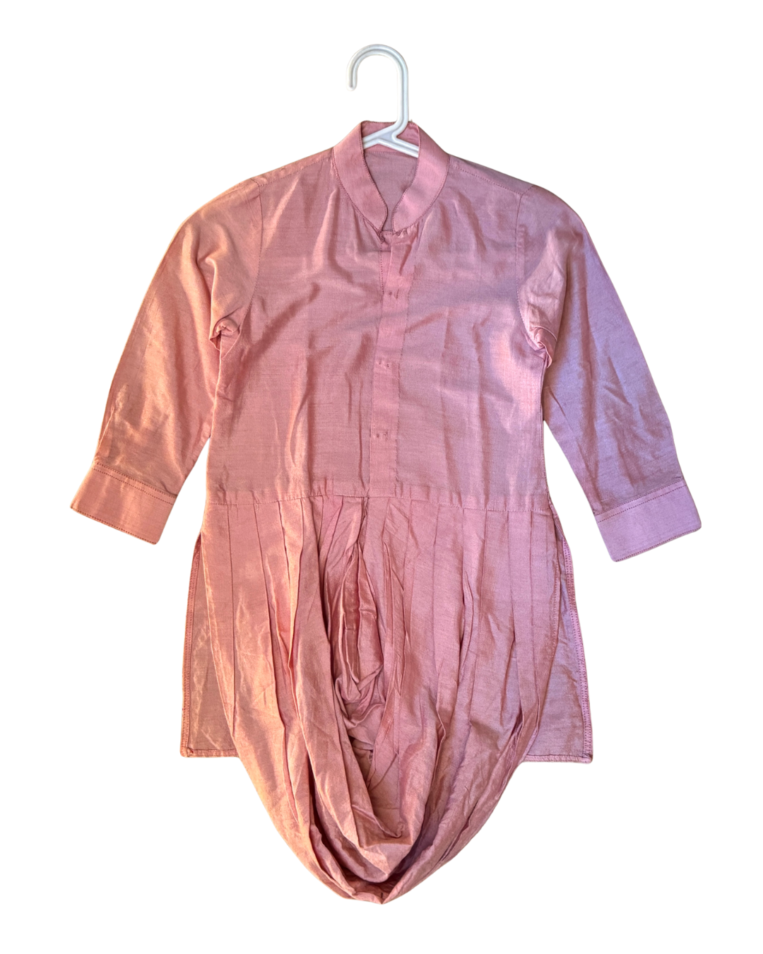 Pink Cowl Kurta