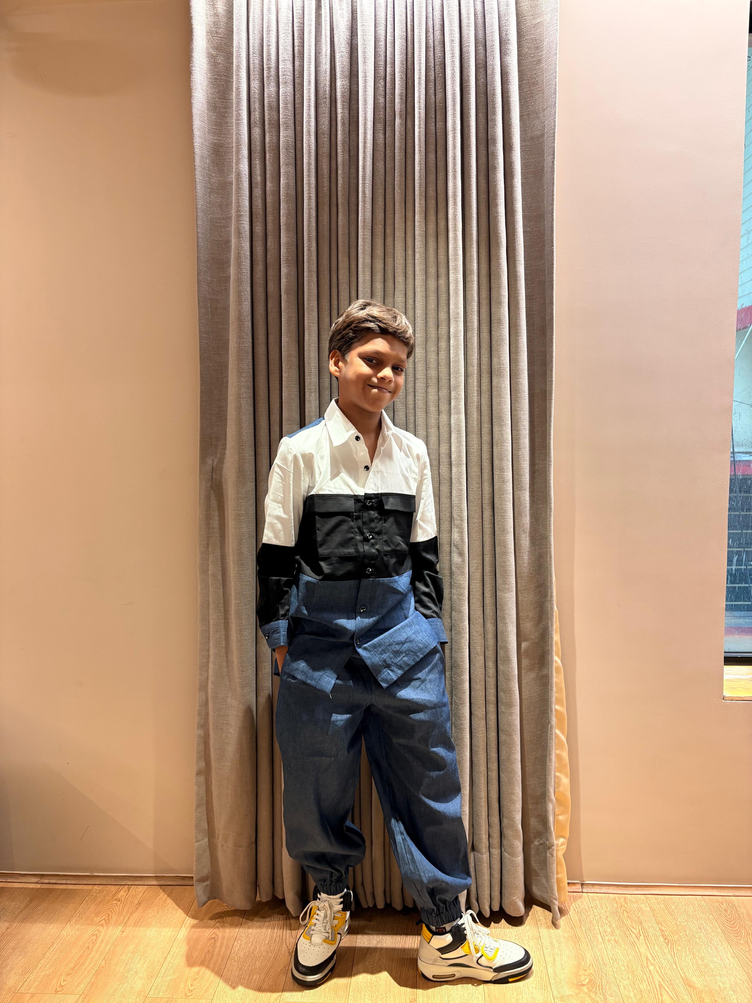 Denim Fusion Set
