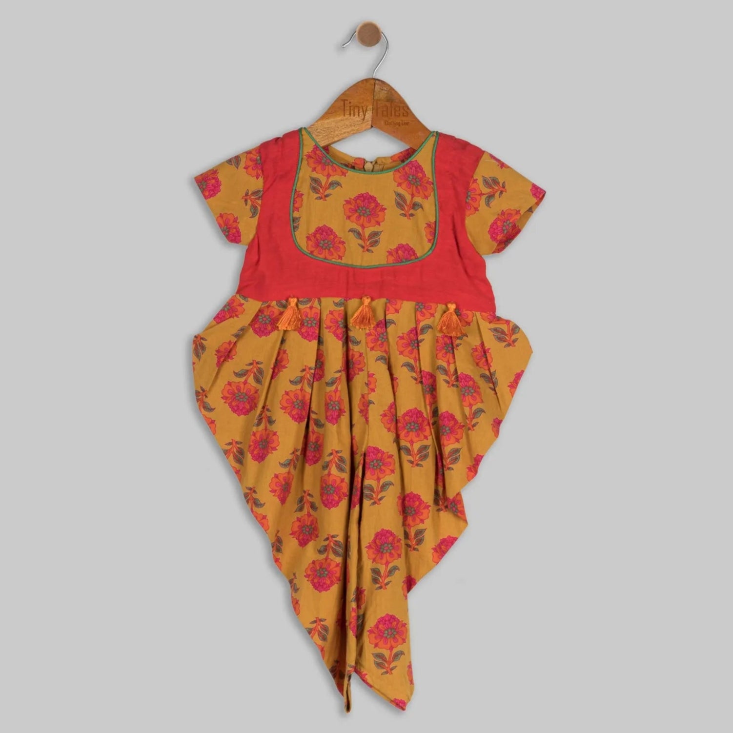 Cotton Printed Dhoti Suit