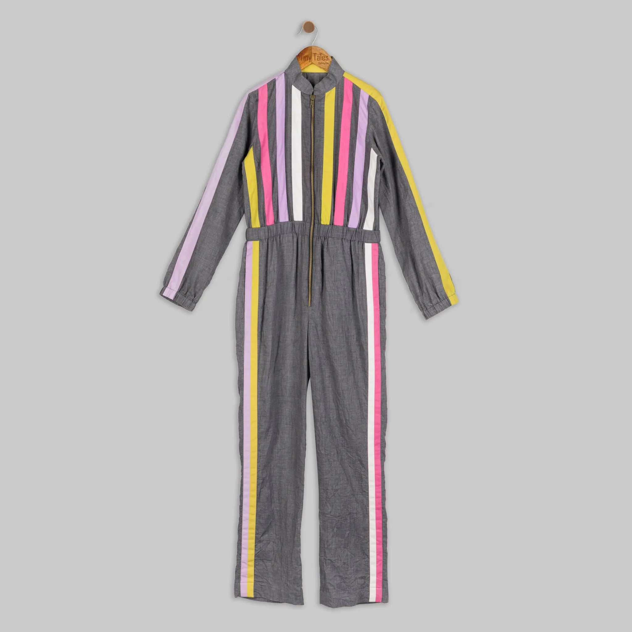 Multicolored Panelled Jumpsuit