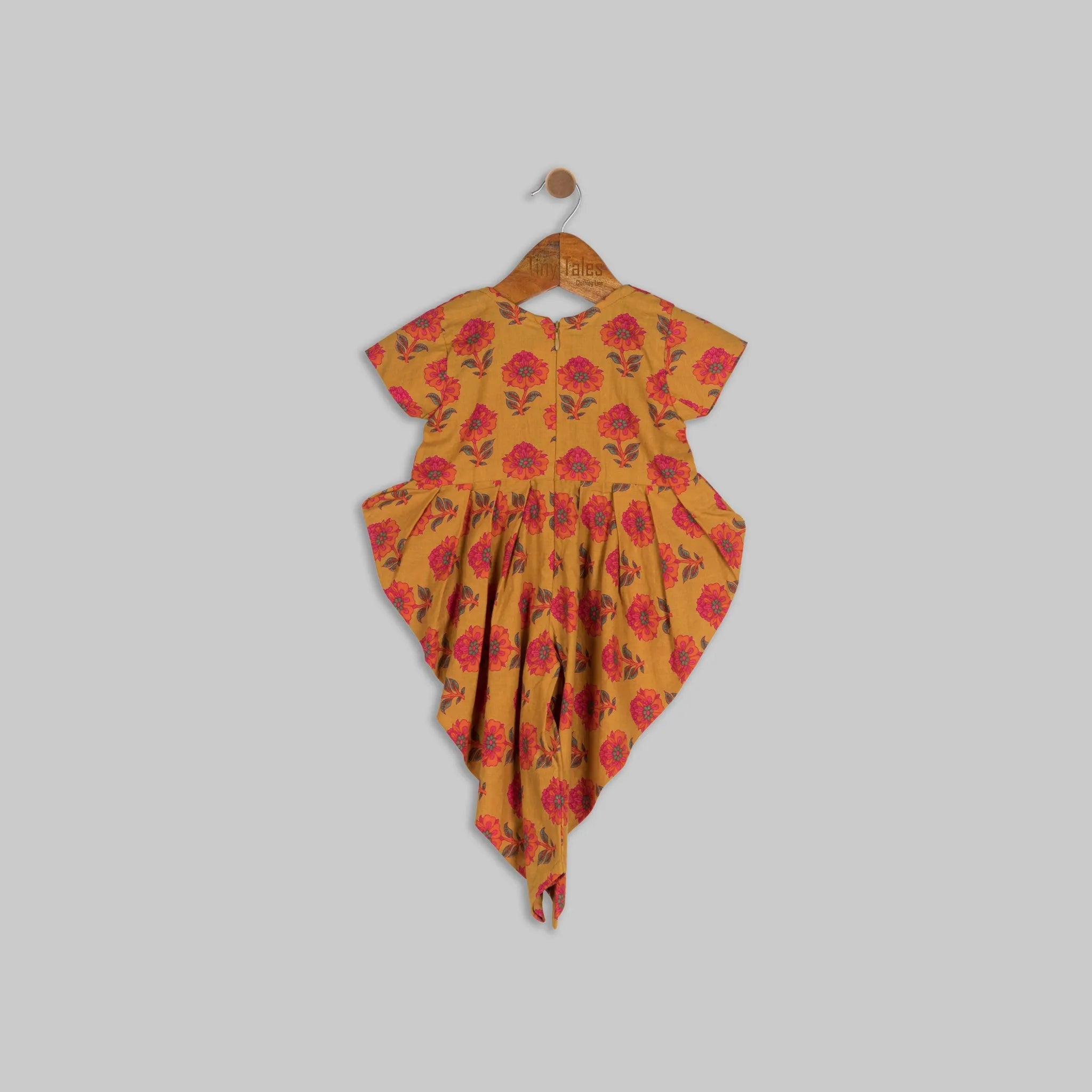 Cotton Printed Dhoti Suit