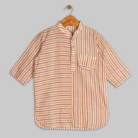 Striped Short Kurta